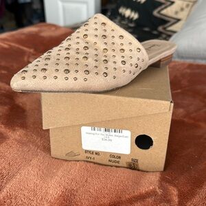 Studded mules